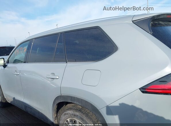 5TDADAB58SS020326 2025 TOYOTA HIGHLANDER HYBRID Gray Widok wnętrza 360 stopni