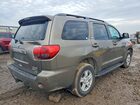 2016 Toyota Sequoia Sr5 Серый vin: 5TDBW5G1XGS146352
