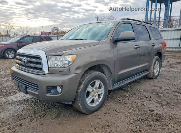 5TDBW5G1XGS146352 2016 TOYOTA SEQUOIA Серый Передняя левая четверть