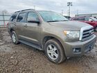 2016 Toyota Sequoia Sr5 Серый vin: 5TDBW5G1XGS146352