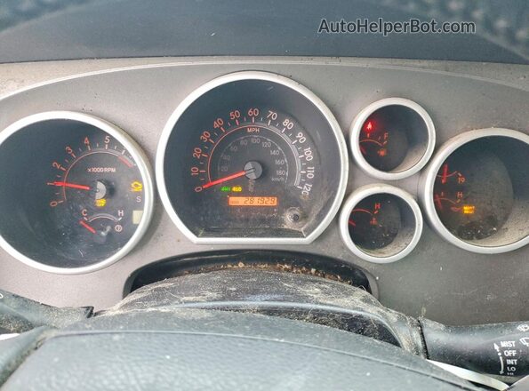 5TDBW5G1XGS146352 2016 TOYOTA SEQUOIA Серый Вид щитка приборов