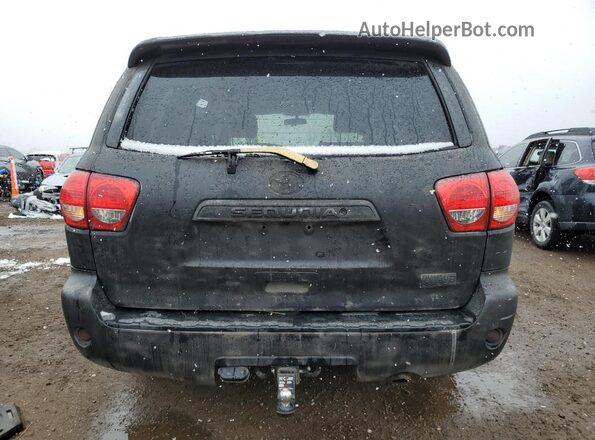 5TDBY5G11GS136528 2016 TOYOTA SEQUOIA Черный Вид сзади