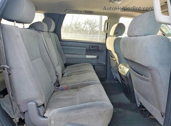 5TDBY5G17JS158721 2018 TOYOTA SEQUOIA Серый Вид задней части салона