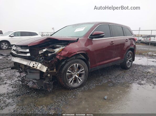 5TDBZRFH5KS921128 2019 TOYOTA LE Красный Передняя левая четверть