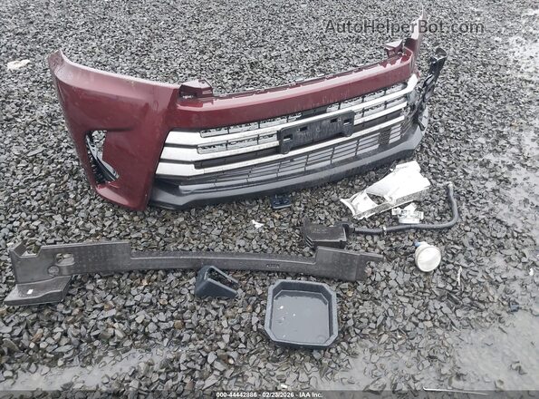 5TDBZRFH5KS921128 2019 TOYOTA LE Красный Вид щитка приборов