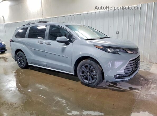 5TDCSKFC1RS145871 2024 TOYOTA SIENNA Gray Delantero derecho