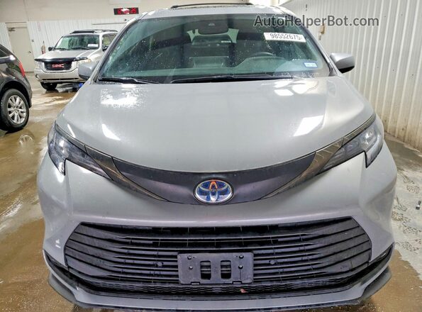 5TDCSKFC1RS145871 2024 TOYOTA SIENNA Gray Vista frontal