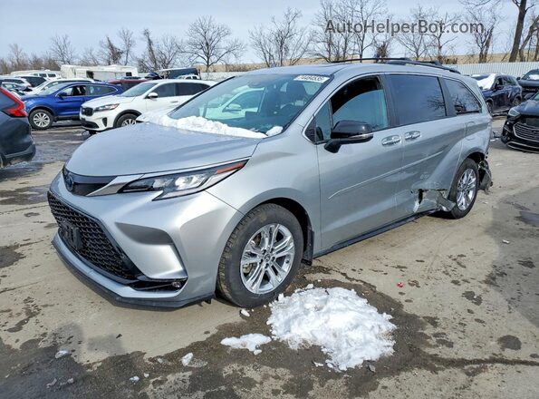 5TDCSKFC5PS075160 2023 TOYOTA SIENNA Silver Передня ліва чверть