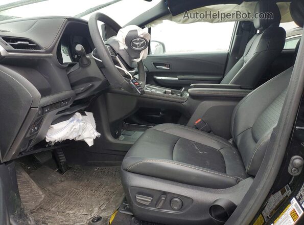 5TDCSKFC6SS218691 2025 TOYOTA SIENNA Black Front interior view