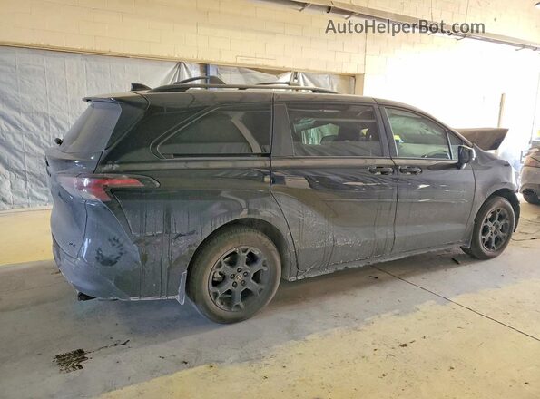 5TDCSKFC6SS218691 2025 TOYOTA SIENNA Black Rear right
