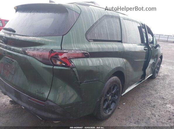 5TDCSKFCXSS209959 2025 TOYOTA SIENNA Зеленый 