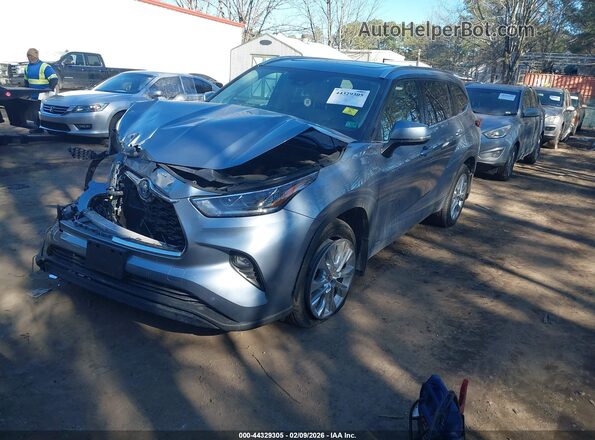 5TDDBRCH3LS008547 2020 TOYOTA LIMITED Синий Передняя левая четверть
