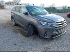 2019 Toyota Highlander Hybrid Limited Gray vin: 5TDDGRFH6KS064722