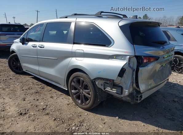 5TDDRKEC6MS060552 2021 TOYOTA SIENNA Silver Հետևի ձախ