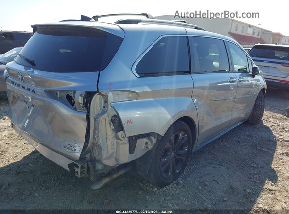 5TDDRKEC6MS060552 2021 TOYOTA SIENNA Silver Հետևի աջ