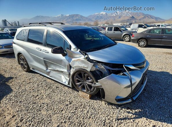 5TDDRKEC8MS069916 2021 TOYOTA SIENNA Silver Передня права чверть