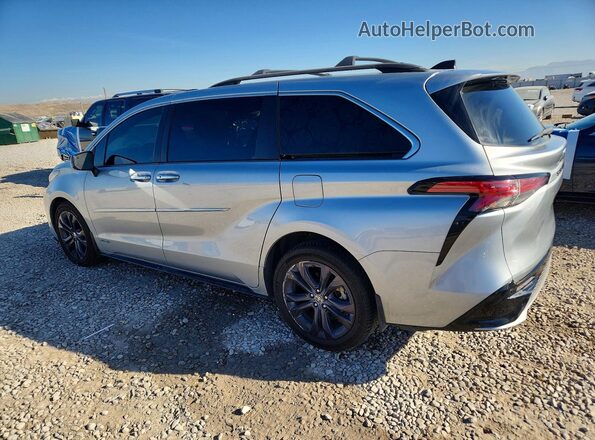 5TDDRKEC8MS069916 2021 TOYOTA SIENNA Silver Задня ліва чверть