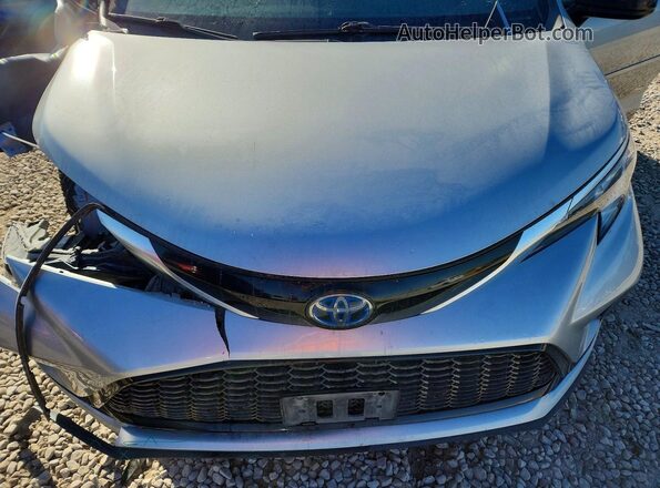 5TDDRKEC8MS069916 2021 TOYOTA SIENNA Silver Вид підкапотного простору