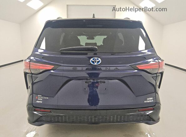 5TDDSKFC5MS030249 2021 TOYOTA SIENNA Синий Вид сзади