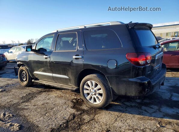 5TDDY5G15JS157401 2018 TOYOTA SEQUOIA Черный Задняя левая четверть