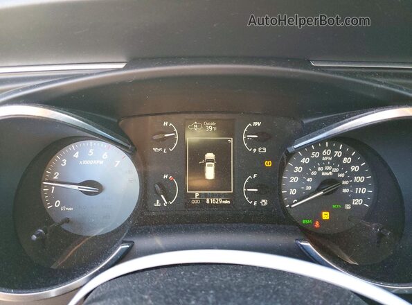 5TDDY5G15JS157401 2018 TOYOTA SEQUOIA Черный Вид щитка приборов