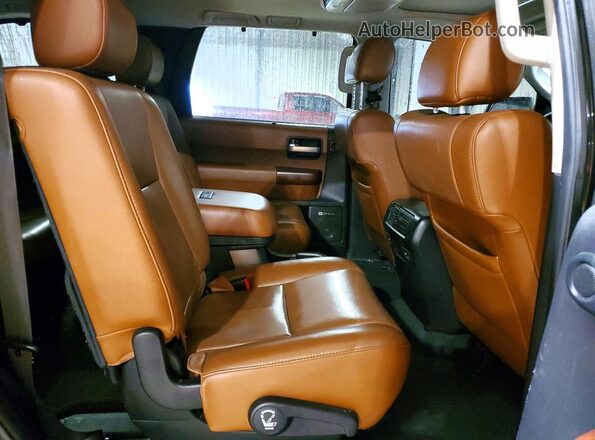 5TDDY5G16HS149981 2017 TOYOTA SEQUOIA Черный Вид задней части салона