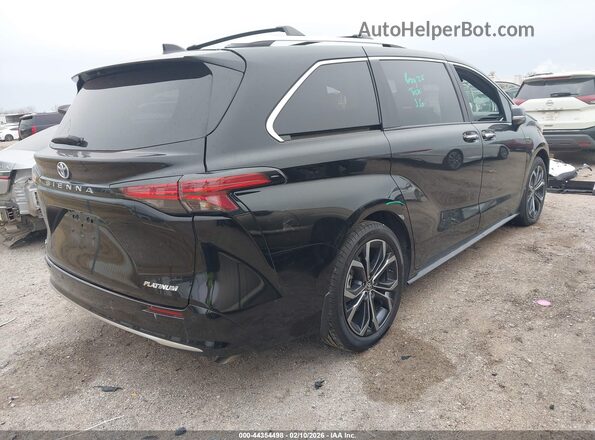 5TDERKEC9SS257782 2025 TOYOTA SIENNA Черный Задняя правая четверть