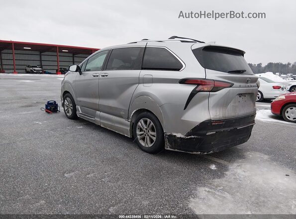 5TDESKFC0MS031118 2021 TOYOTA SIENNA Silver Задня ліва чверть