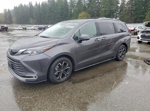 5TDESKFC2SS225288 2025 TOYOTA LIMITED Gray Front left