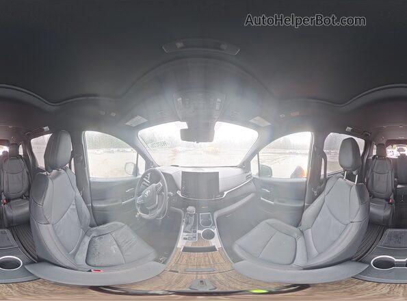 5TDESKFC2SS225288 2025 TOYOTA LIMITED Gray 360 interior view