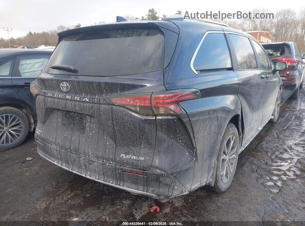 5TDESKFC7SS164441 2025 TOYOTA SIENNA Blue Задня права чверть