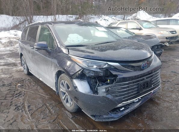 5TDESKFC7SS164441 2025 TOYOTA SIENNA Blue Передня права чверть