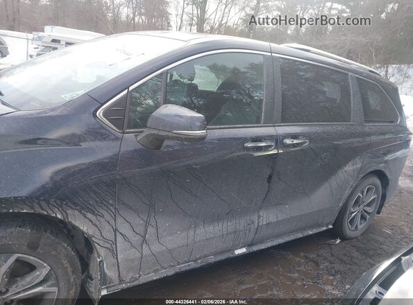 5TDESKFC7SS164441 2025 TOYOTA SIENNA Blue Панорамний вид салону 360°
