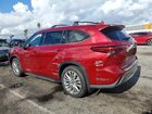 2023 Toyota Highlander Hybrid Platinum Red vin: 5TDFARAH5PS522209