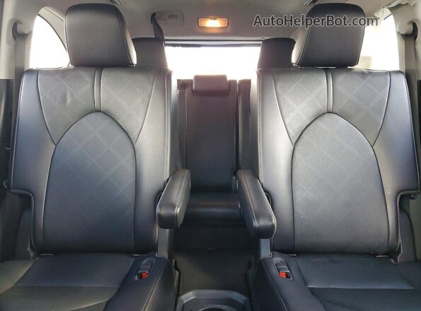 5TDFARAH5PS522209 2023 TOYOTA HIGHLANDER HYBRID Red Rear seats view