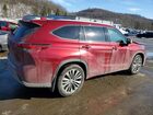 2021 Toyota Highlander Platinum Red vin: 5TDFZRBH8MS111180