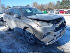 2021 Toyota Highlander Xle Gray vin: 5TDGZRBHXMS119124