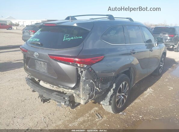 5TDHZRBH4LS015389 2020 TOYOTA LE Серый Задняя правая четверть