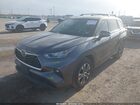2020 Toyota Highlander Xle Серый vin: 5TDHZRBH4LS015389