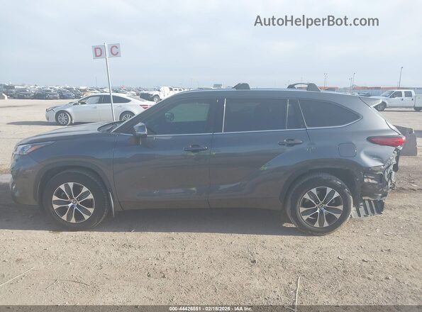5TDHZRBH4LS015389 2020 TOYOTA LE Серый Панорамный вид салона 360°