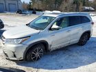 2018 Toyota Highlander Hybrid White vin: 5TDJGRFH6JS051180