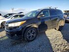 2016 Toyota Highlander Xle Black vin: 5TDJKRFH6GS339191
