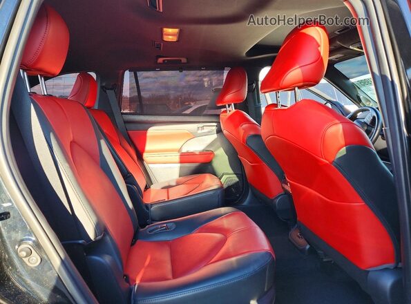 5TDJZRBHXMS151884 2021 TOYOTA HIGHLANDER Черный Вид задней части салона