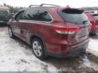 2017 Toyota Highlander Se Темно-бордовый vin: 5TDJZRFH2HS421657