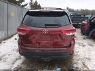 2017 Toyota Highlander Se Темно-бордовый vin: 5TDJZRFH2HS421657