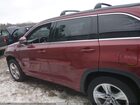 2017 Toyota Highlander Se Темно-бордовый vin: 5TDJZRFH2HS421657