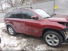2017 Toyota Highlander Se Темно-бордовый vin: 5TDJZRFH2HS421657
