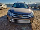2019 Toyota Highlander Se Gray vin: 5TDJZRFH2KS931997