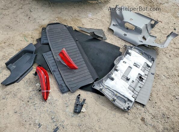 5TDJZRFH3KS957041 2019 TOYOTA HIGHLANDER Gray Вид наклейки з VIN-кодом
