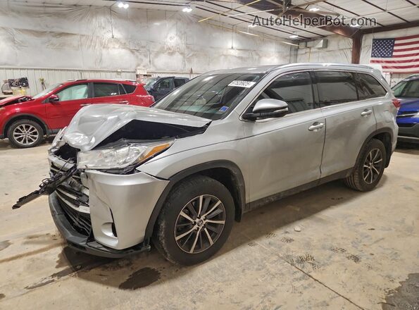 5TDJZRFH5KS568367 2019 TOYOTA HIGHLANDER Gray Przód lewy